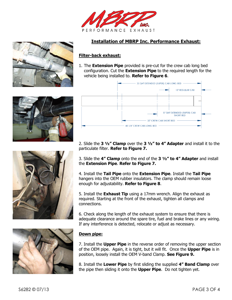 MBRP S6282 User Manual | Page 3 / 4