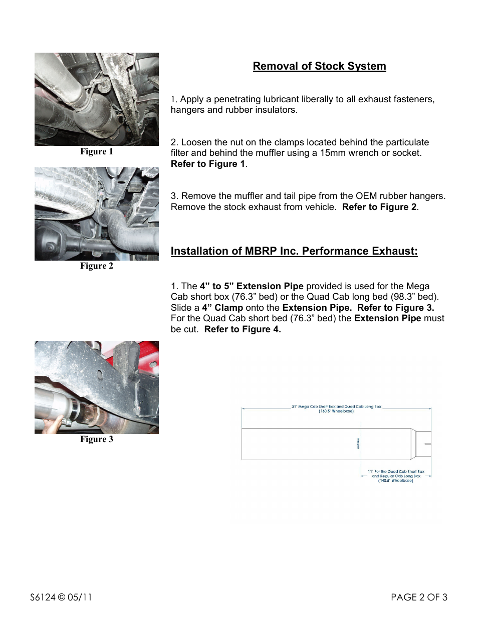 MBRP S6124 User Manual | Page 2 / 3