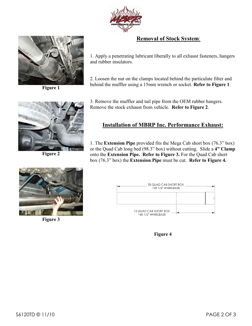 MBRP S6120TD User Manual | Page 2 / 3