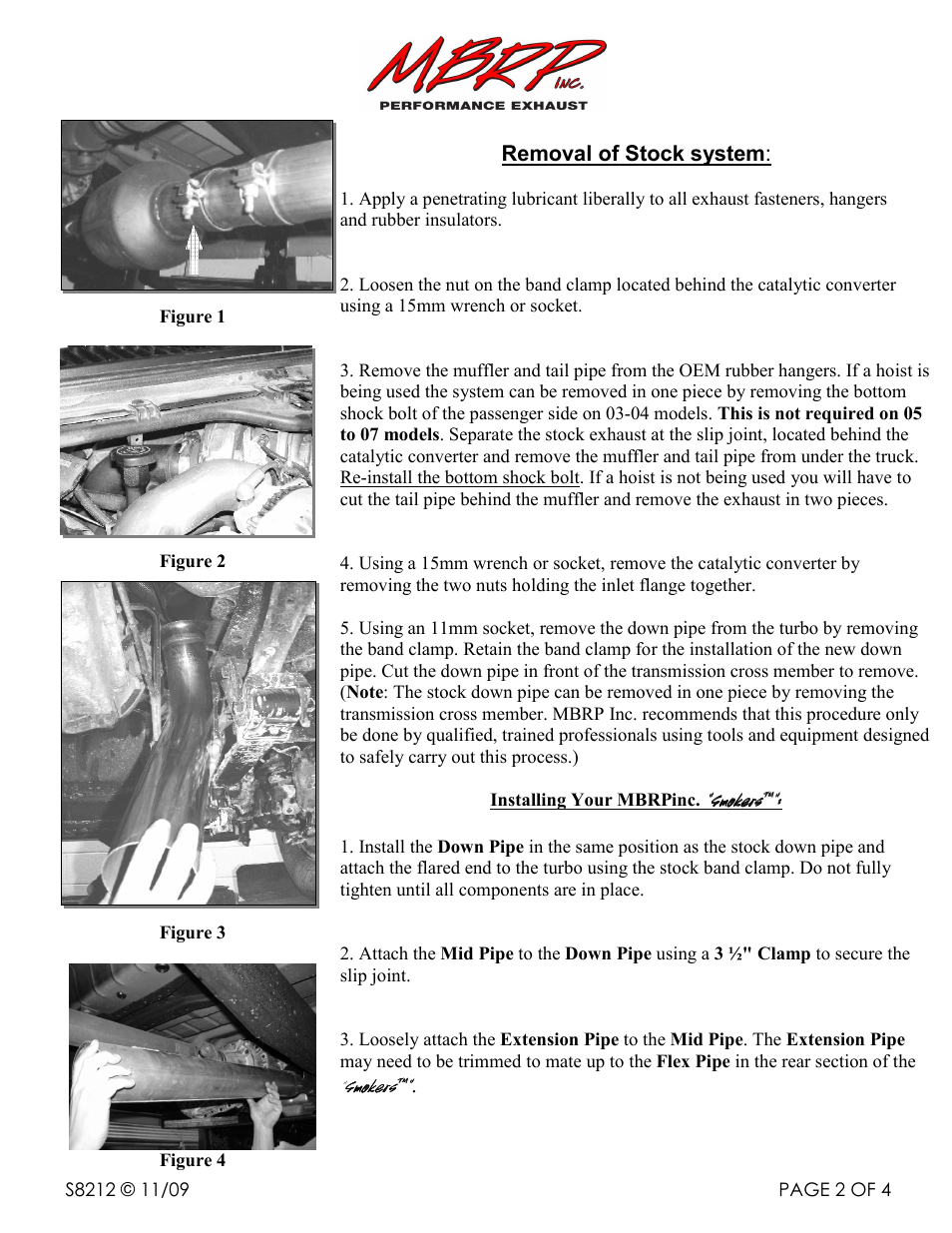 MBRP S8212 User Manual | Page 2 / 4
