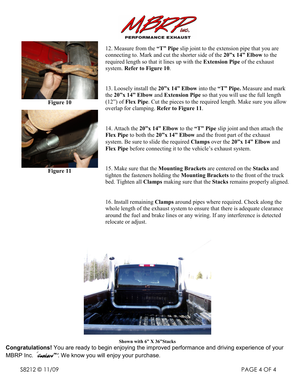 MBRP S8212 User Manual | Page 4 / 4