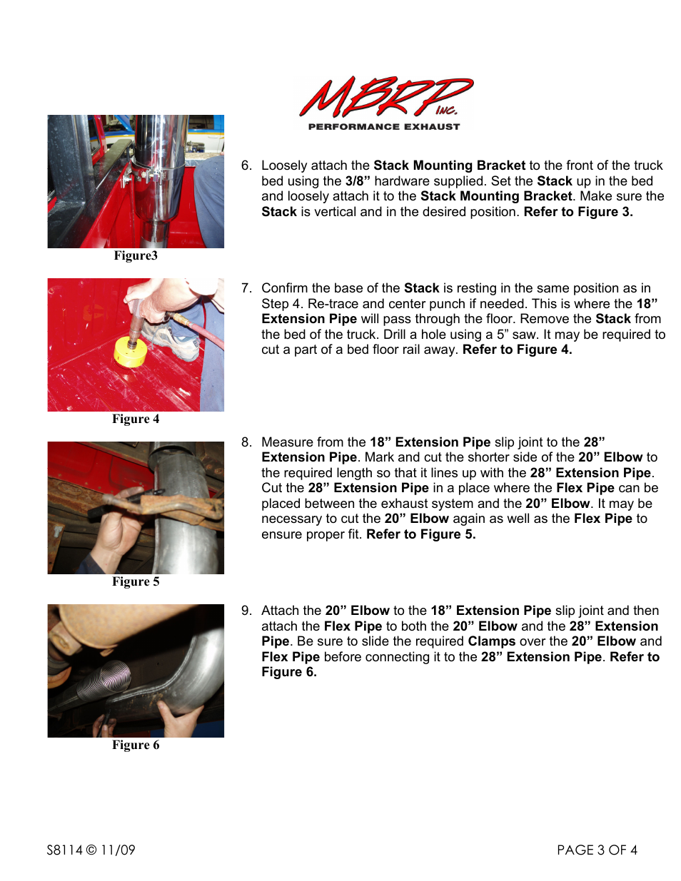 MBRP S8114 User Manual | Page 3 / 4