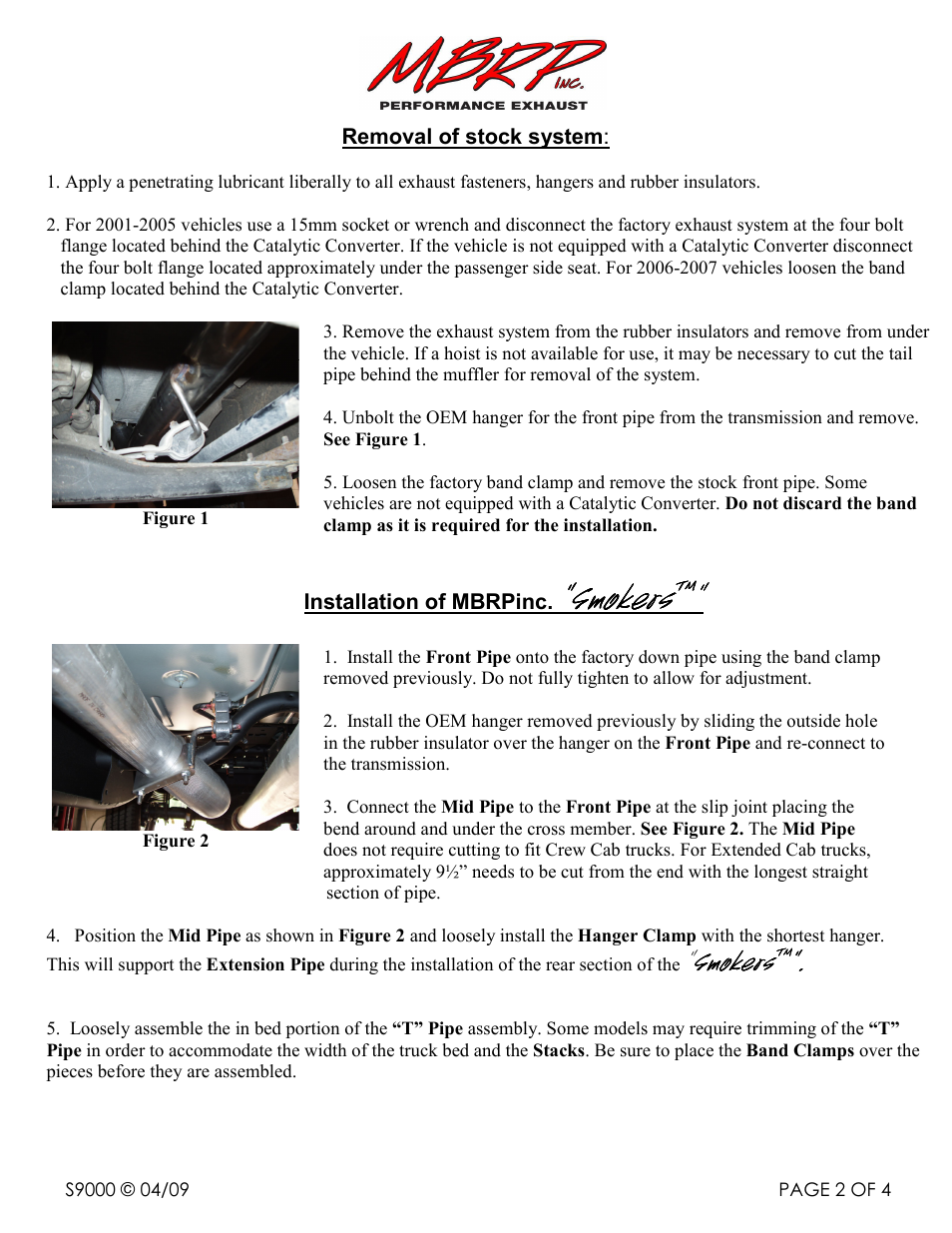 Smokers smokers smokers smokers, Smokers™”. smokers™”. smokers™”. smokers | MBRP S9000 User Manual | Page 2 / 4