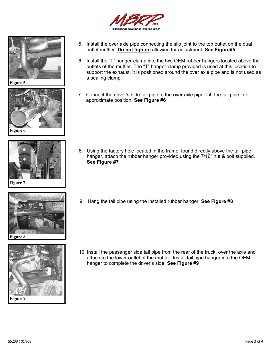 MBRP S5208 User Manual | Page 3 / 4