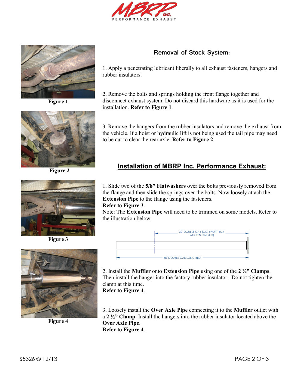 MBRP S5326 User Manual | Page 2 / 3