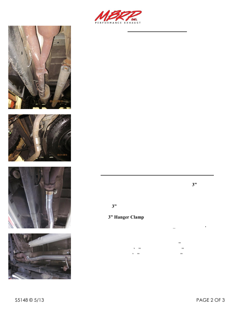 MBRP S5148 User Manual | Page 2 / 3