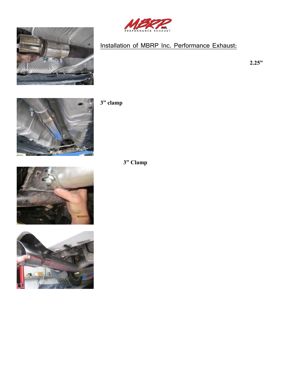 MBRP S4600 User Manual | Page 3 / 3