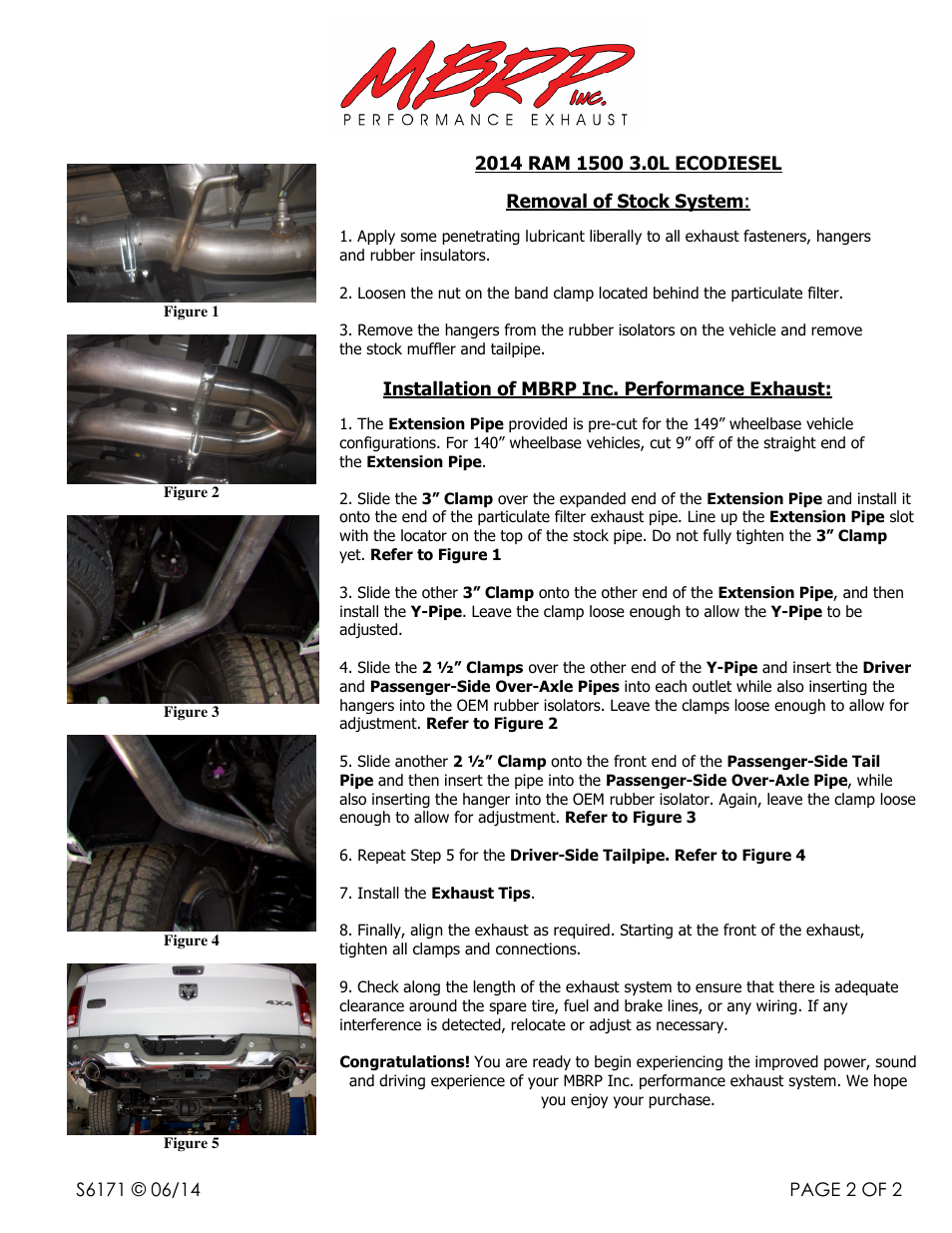 MBRP S6171AL User Manual | Page 2 / 2