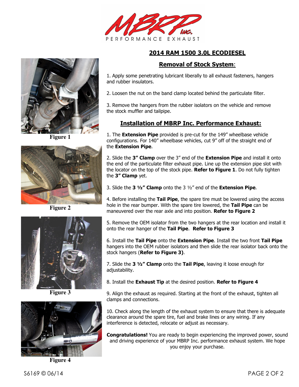 MBRP S6169 User Manual | Page 2 / 2
