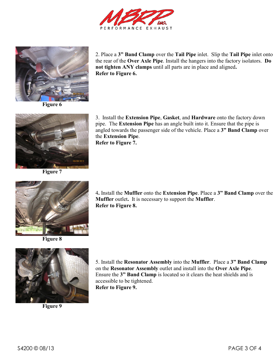 MBRP S4200 User Manual | Page 3 / 4