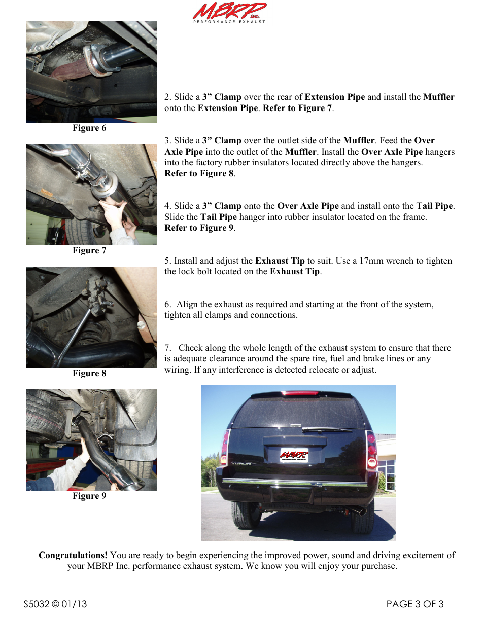 MBRP S5032 User Manual | Page 3 / 3