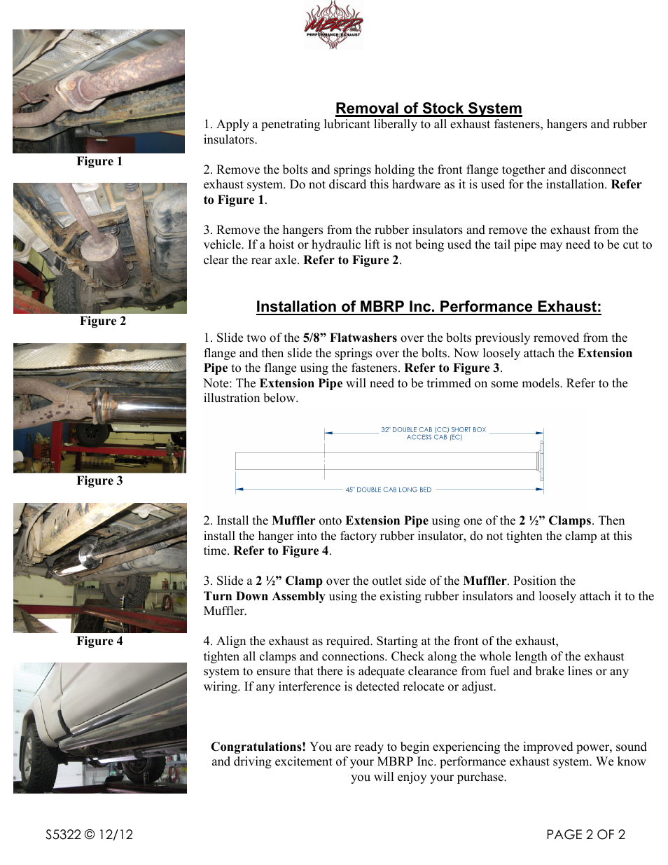 MBRP S5322 User Manual | Page 2 / 2
