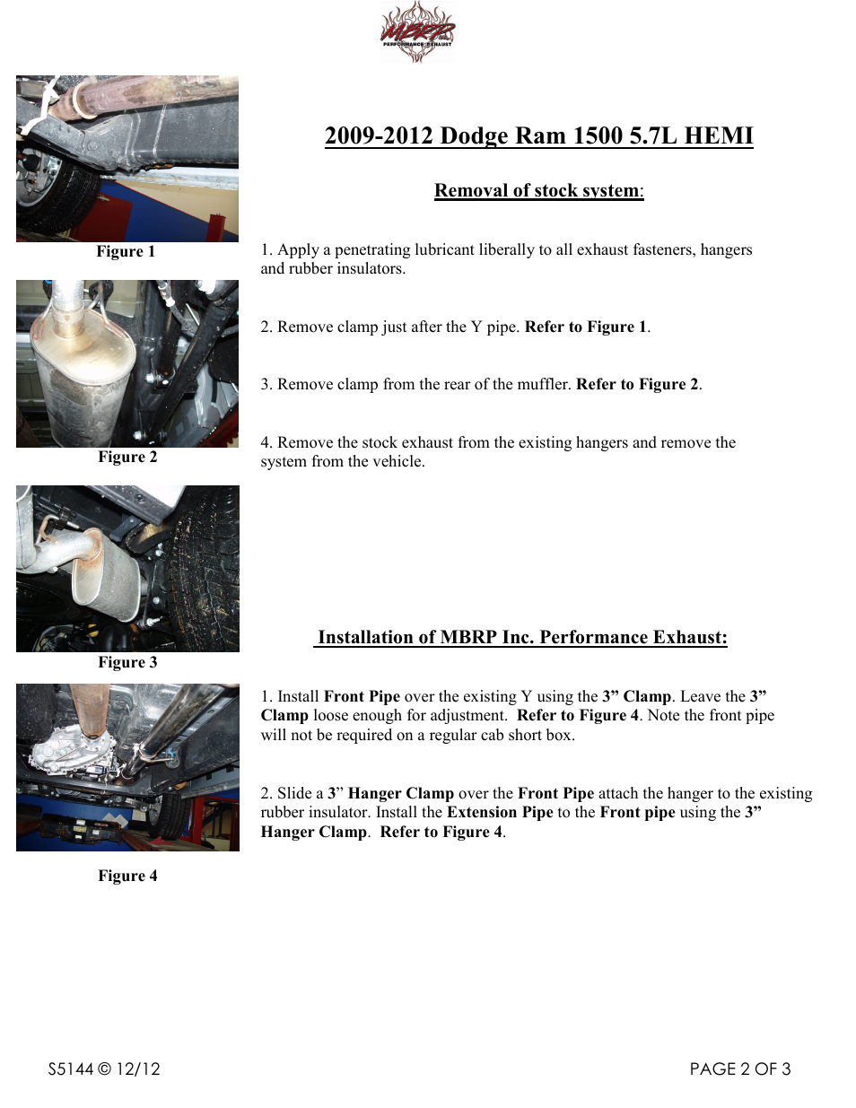 MBRP S5144 User Manual | Page 2 / 3
