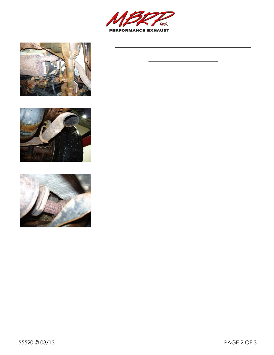 MBRP S5520 User Manual | Page 2 / 3