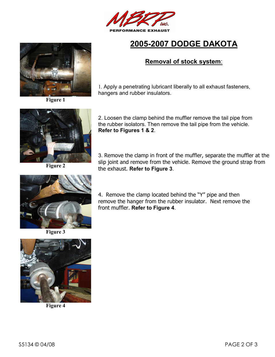 MBRP S5134 User Manual | Page 2 / 3