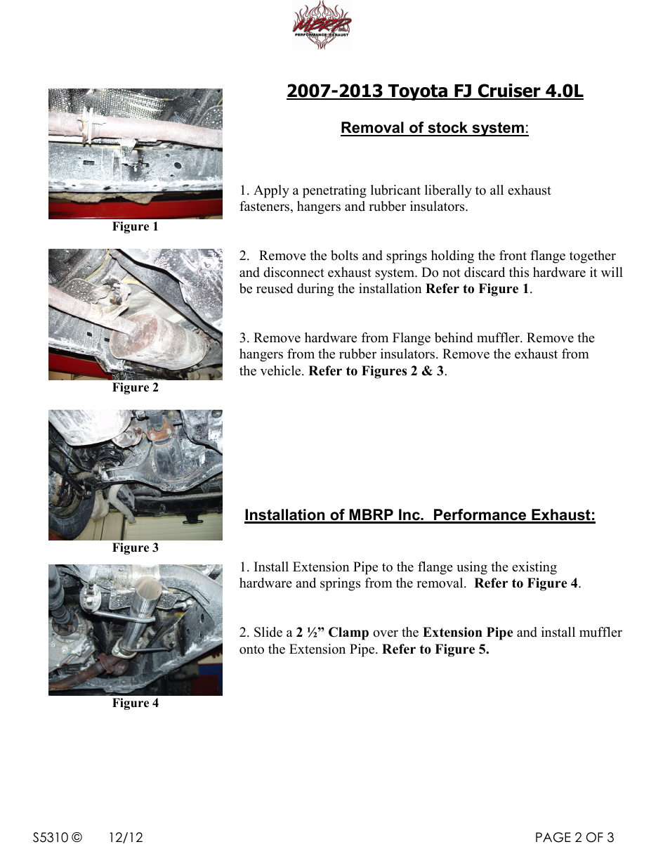 MBRP S5310 User Manual | Page 2 / 3