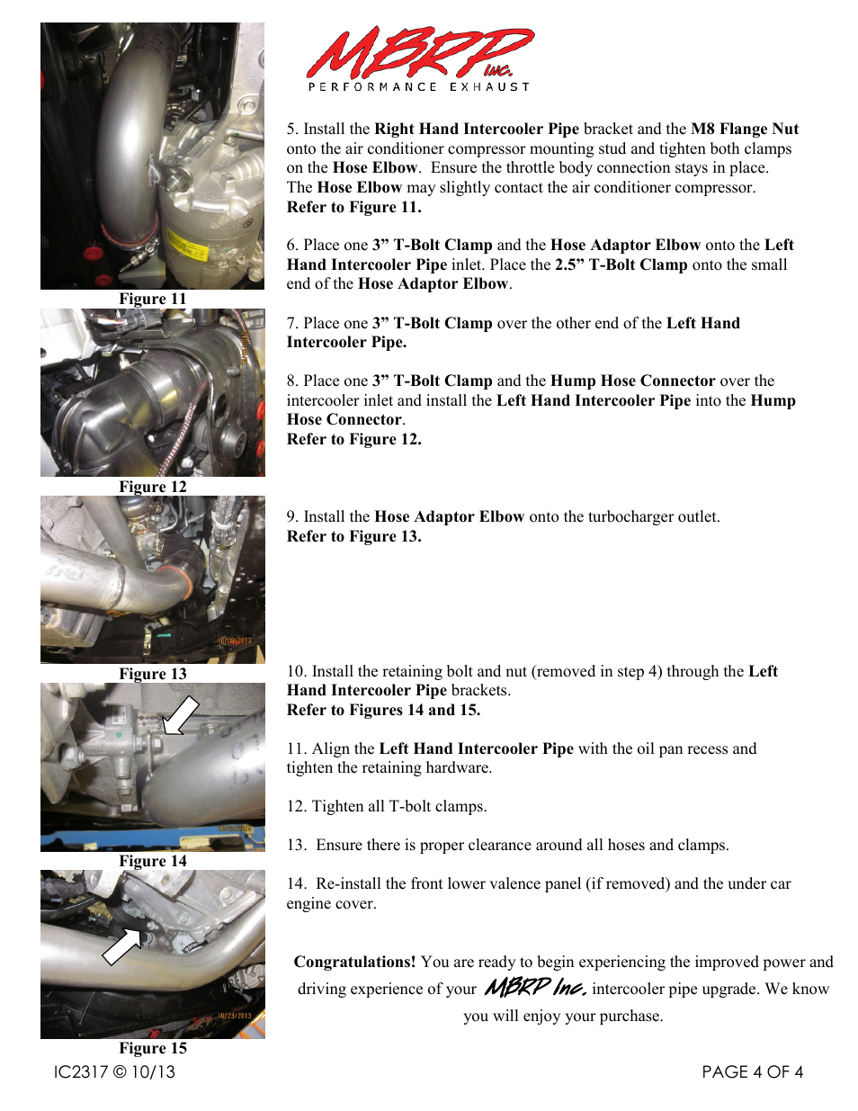 Mbrp inc | MBRP IC2317 User Manual | Page 4 / 4