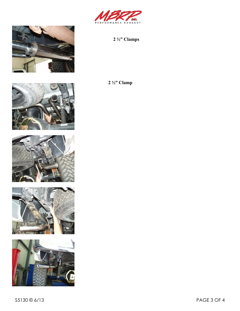 MBRP S5130 User Manual | Page 3 / 4