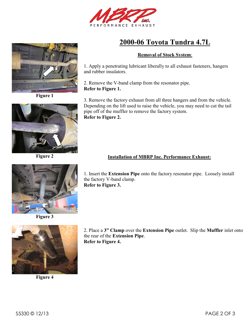 MBRP S5330 User Manual | Page 2 / 3