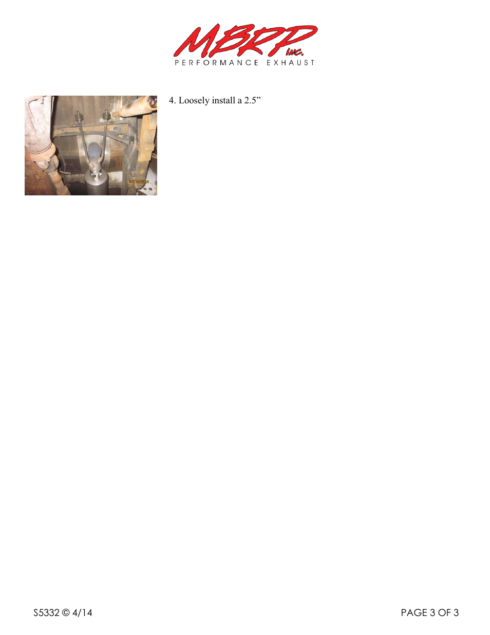 MBRP S5332 User Manual | Page 3 / 3