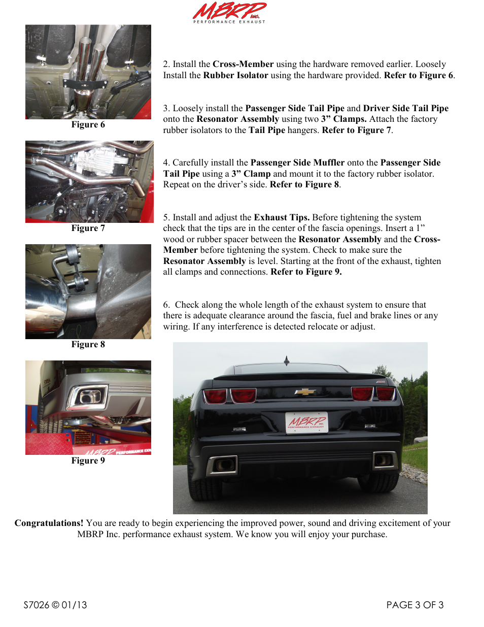 MBRP S7026 User Manual | Page 3 / 3