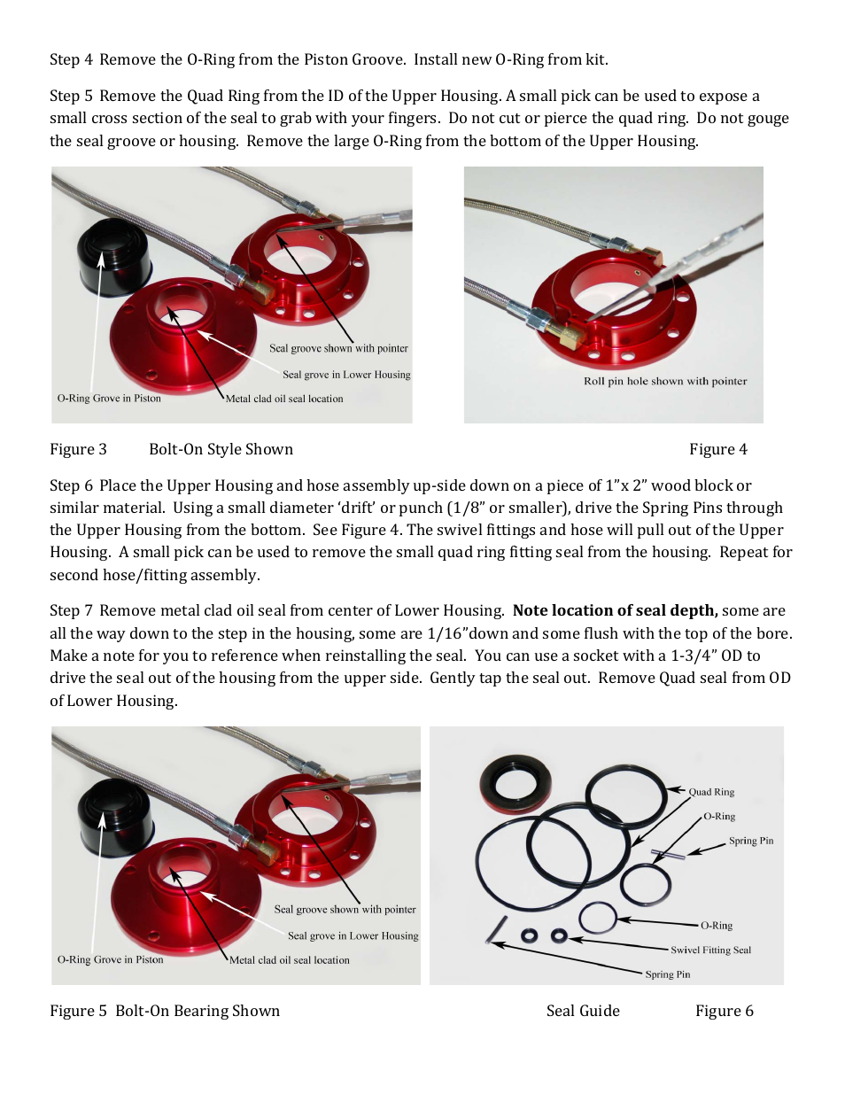 Mc Leod Piston Seal Replacement User Manual | Page 2 / 3