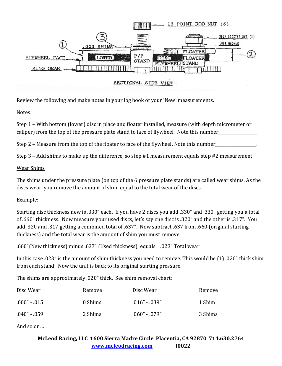 Mc Leod 4400 Series Truck Pull User Manual | Page 2 / 5