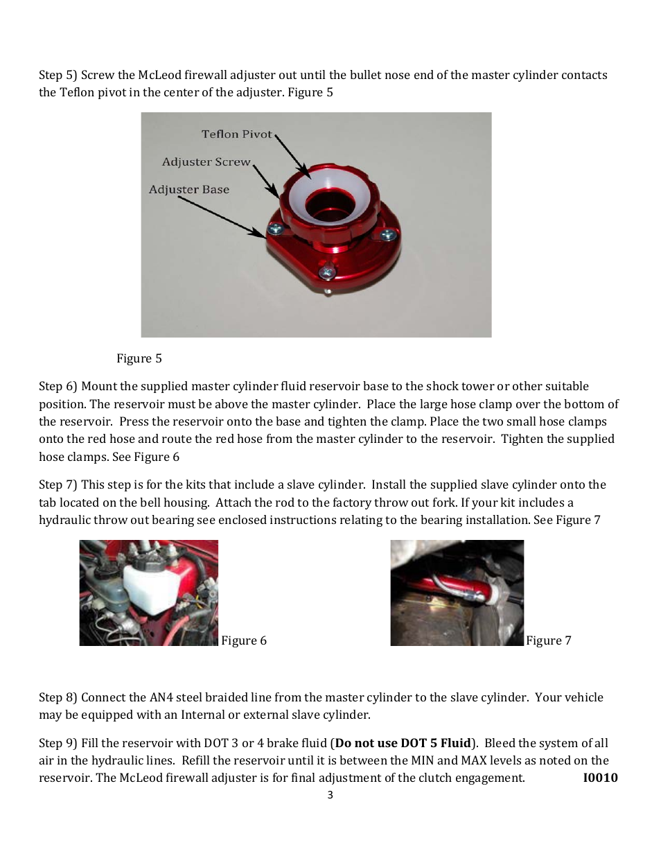 Mc Leod 1979-04 Mustang Hydraulic Conversion Instructions User Manual | Page 3 / 4