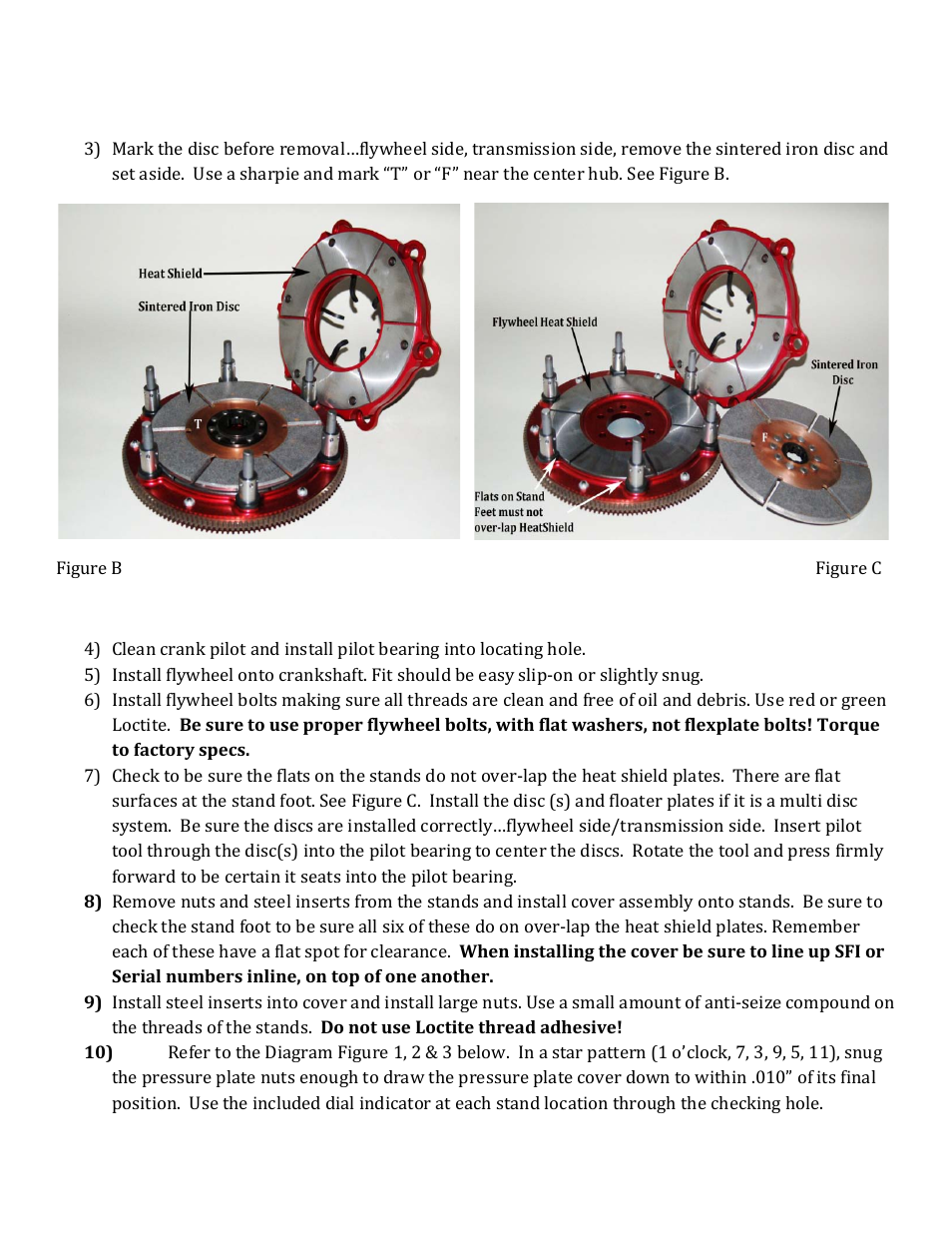 Mc Leod Pro Series Clutch User Manual | Page 2 / 4