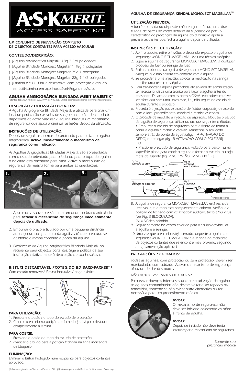 Merit Medical A-S-K Merit Access Safety Kit User Manual | Page 7 / 12