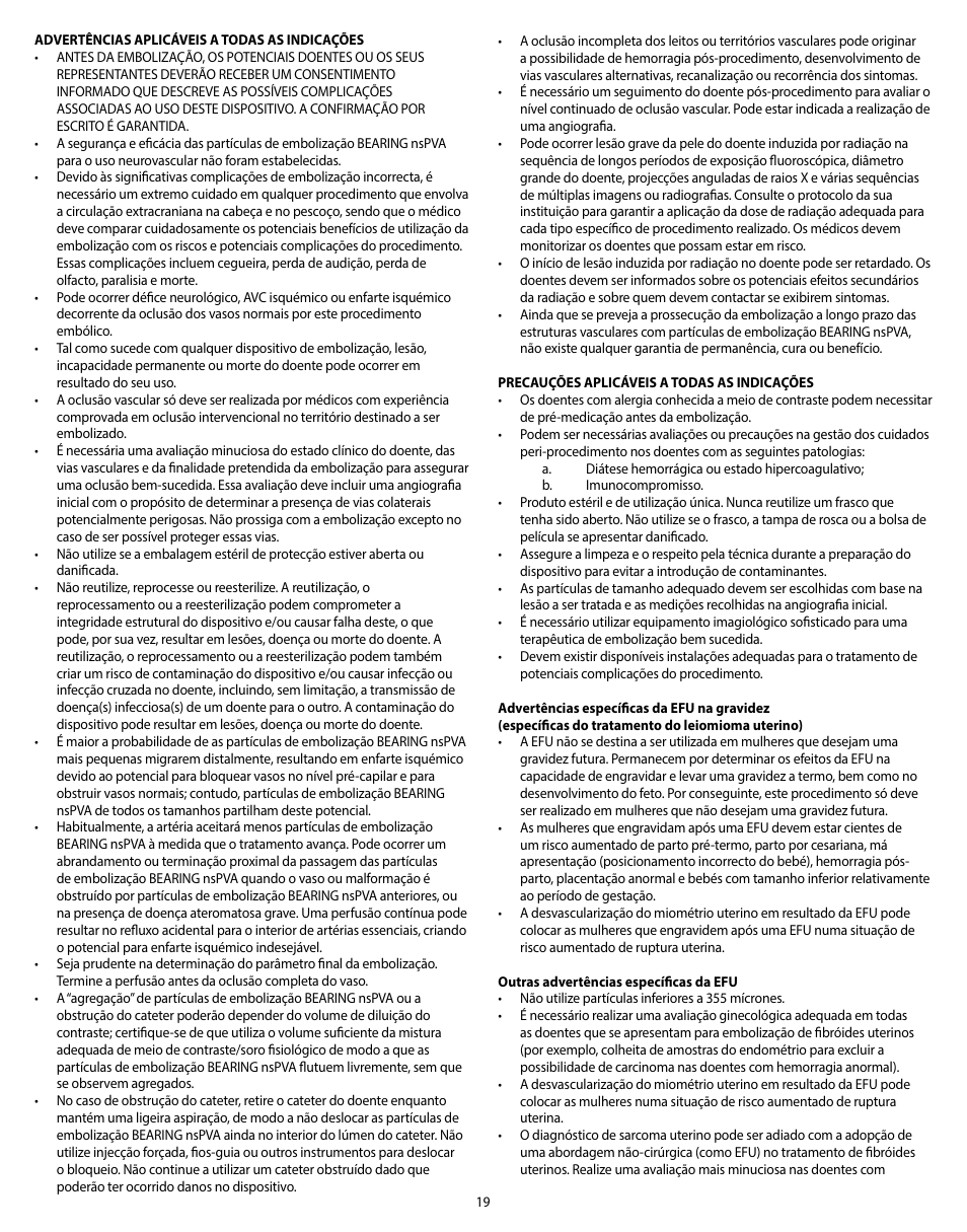 Merit Medical Bearing nsPVA User Manual | Page 19 / 72