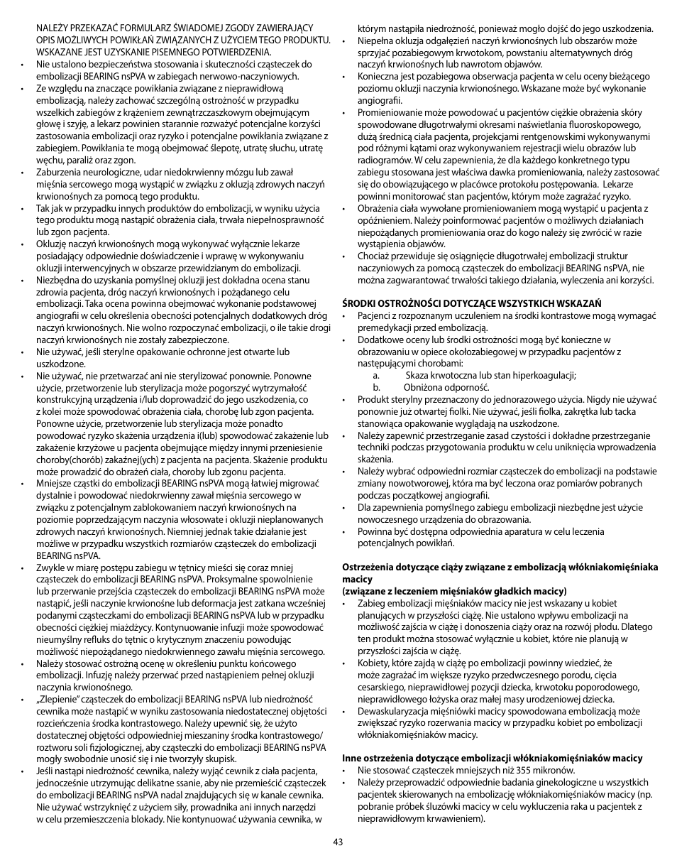 Merit Medical Bearing nsPVA User Manual | Page 43 / 72