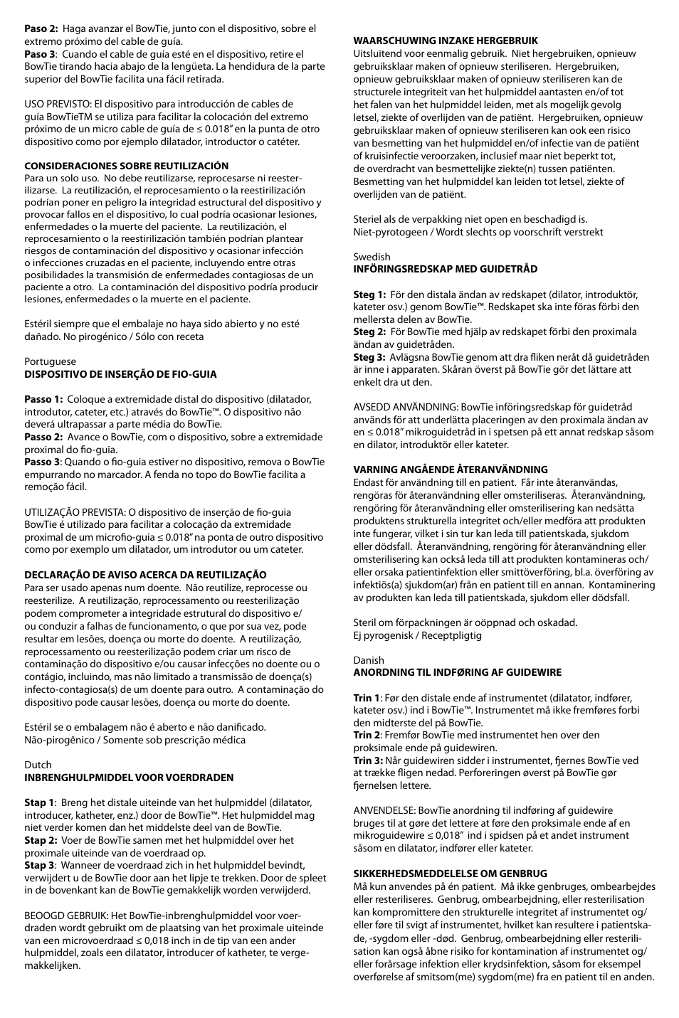 Merit Medical BowTie User Manual | Page 2 / 4