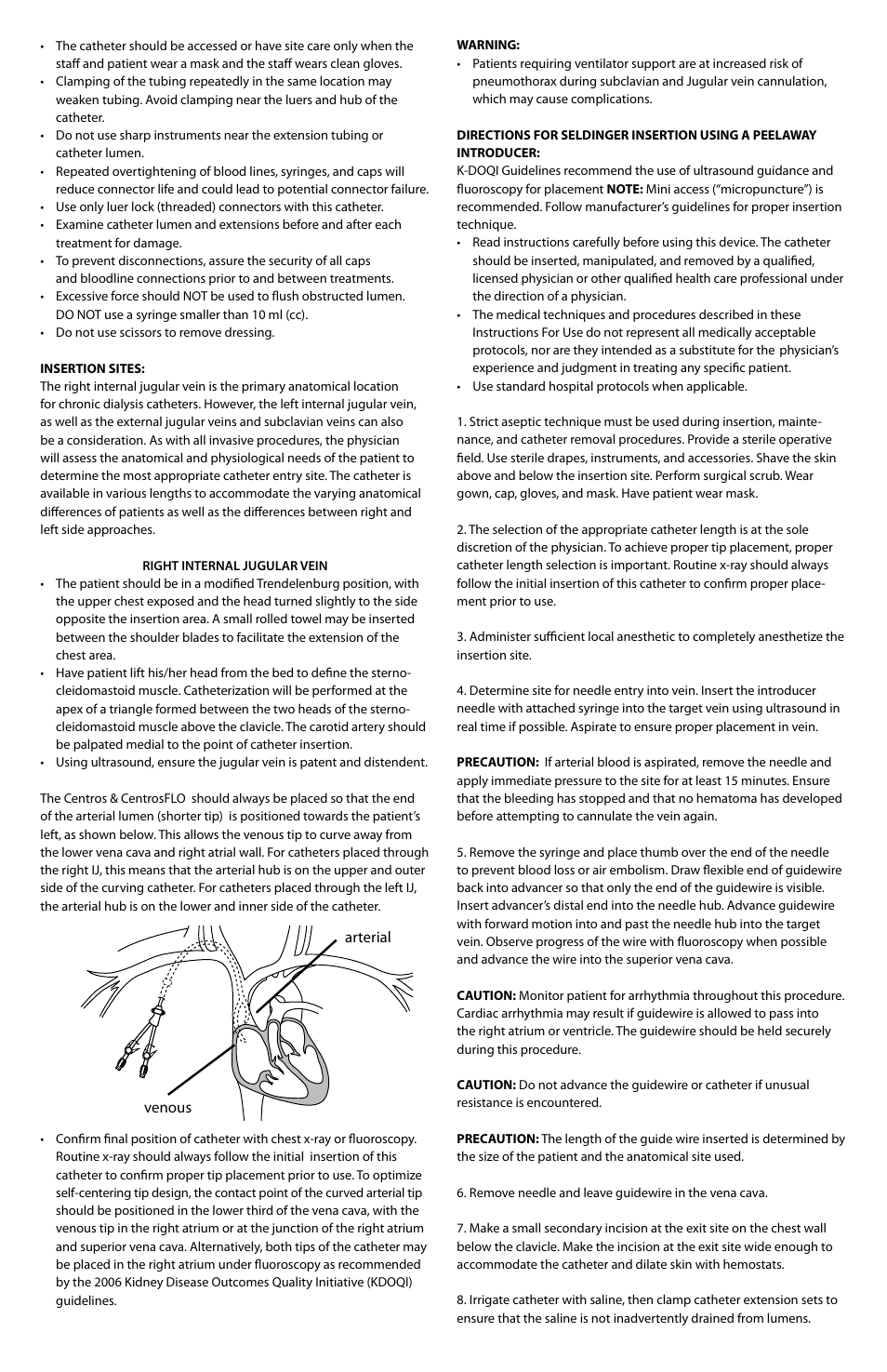 Merit Medical Centros FLO IFU User Manual | Page 4 / 8