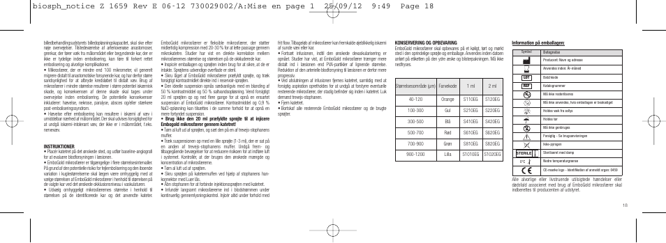 Merit Medical EmboGold Microspheres IFU-Int'l User Manual | Page 18 / 52