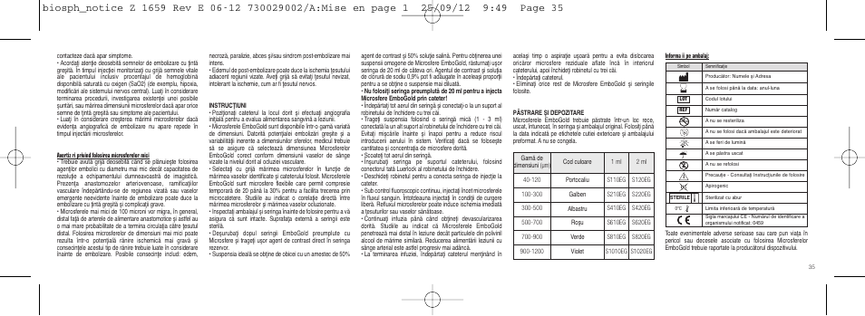 Merit Medical EmboGold Microspheres IFU-Int'l User Manual | Page 35 / 52