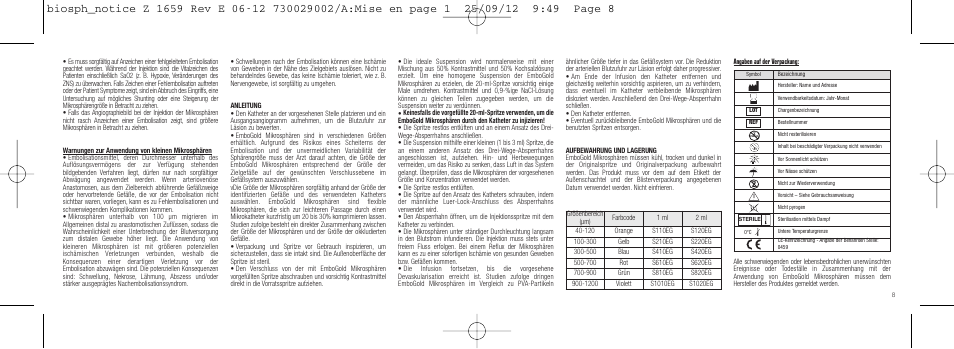 Merit Medical EmboGold Microspheres IFU-Int'l User Manual | Page 8 / 52