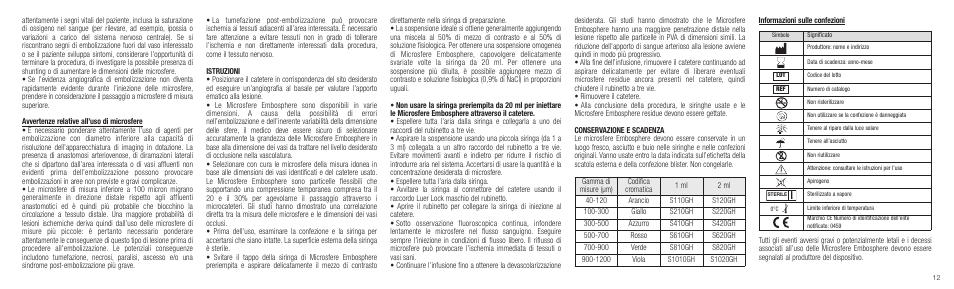 Merit Medical Embosphere Microspheres Prefilled Syringe IFU-Int'l User Manual | Page 12 / 52