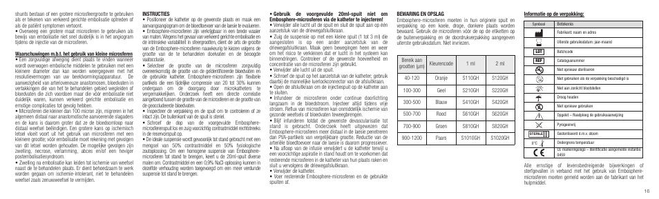 Merit Medical Embosphere Microspheres Prefilled Syringe IFU-Int'l User Manual | Page 16 / 52