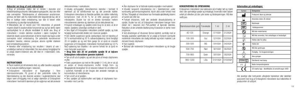 Merit Medical Embosphere Microspheres Prefilled Syringe IFU-Int'l User Manual | Page 18 / 52