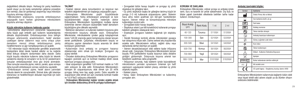 Merit Medical Embosphere Microspheres Prefilled Syringe IFU-Int'l User Manual | Page 29 / 52