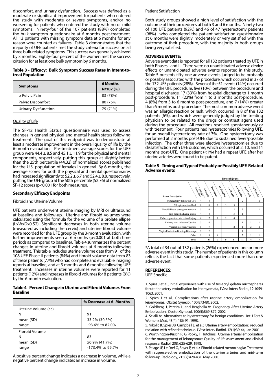 Merit Medical Embosphere Microspheres Prefilled Syringe IFU-US User Manual | Page 7 / 36