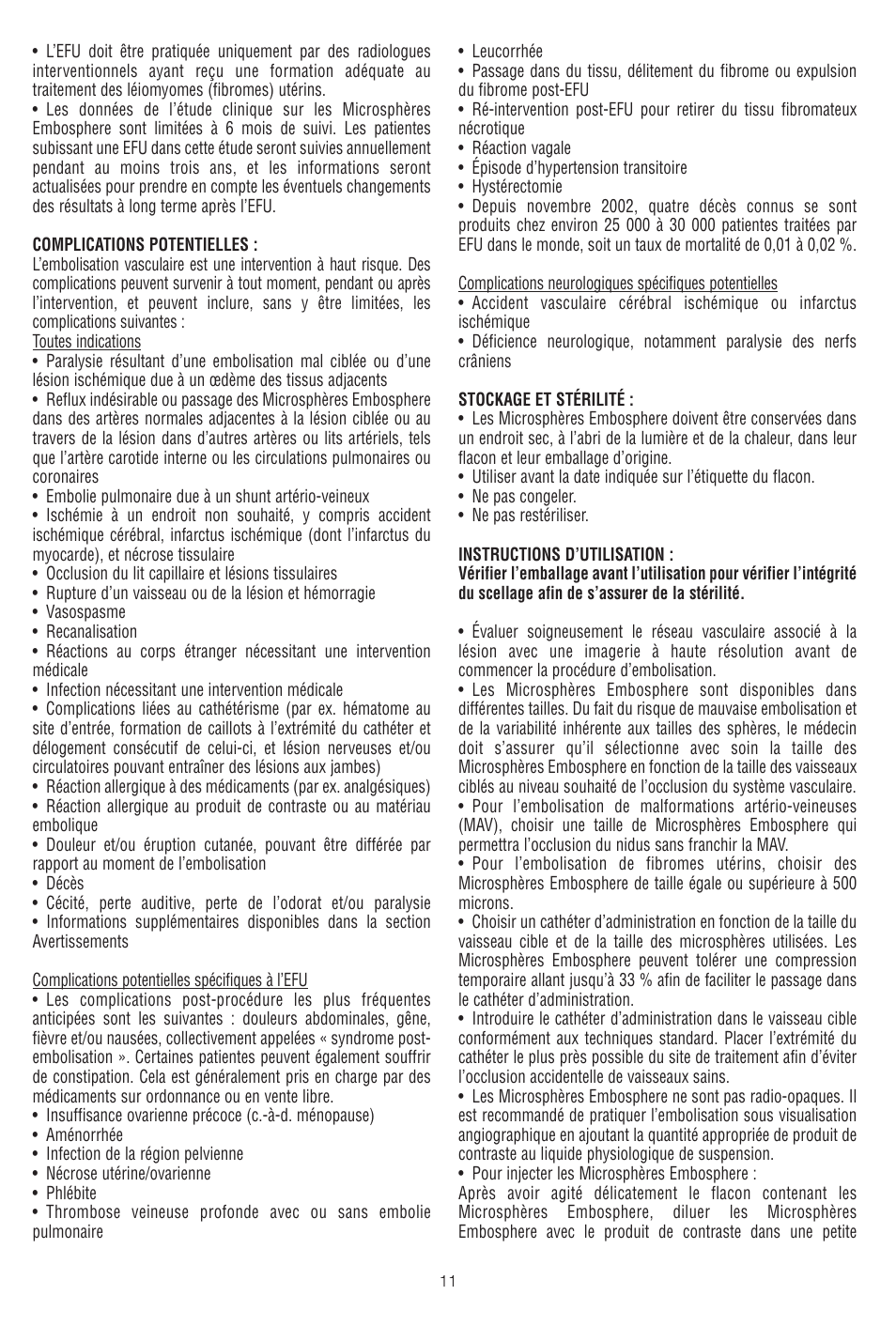 Merit Medical Embosphere Microspheres Sterile Vial IFU-US User Manual | Page 11 / 40