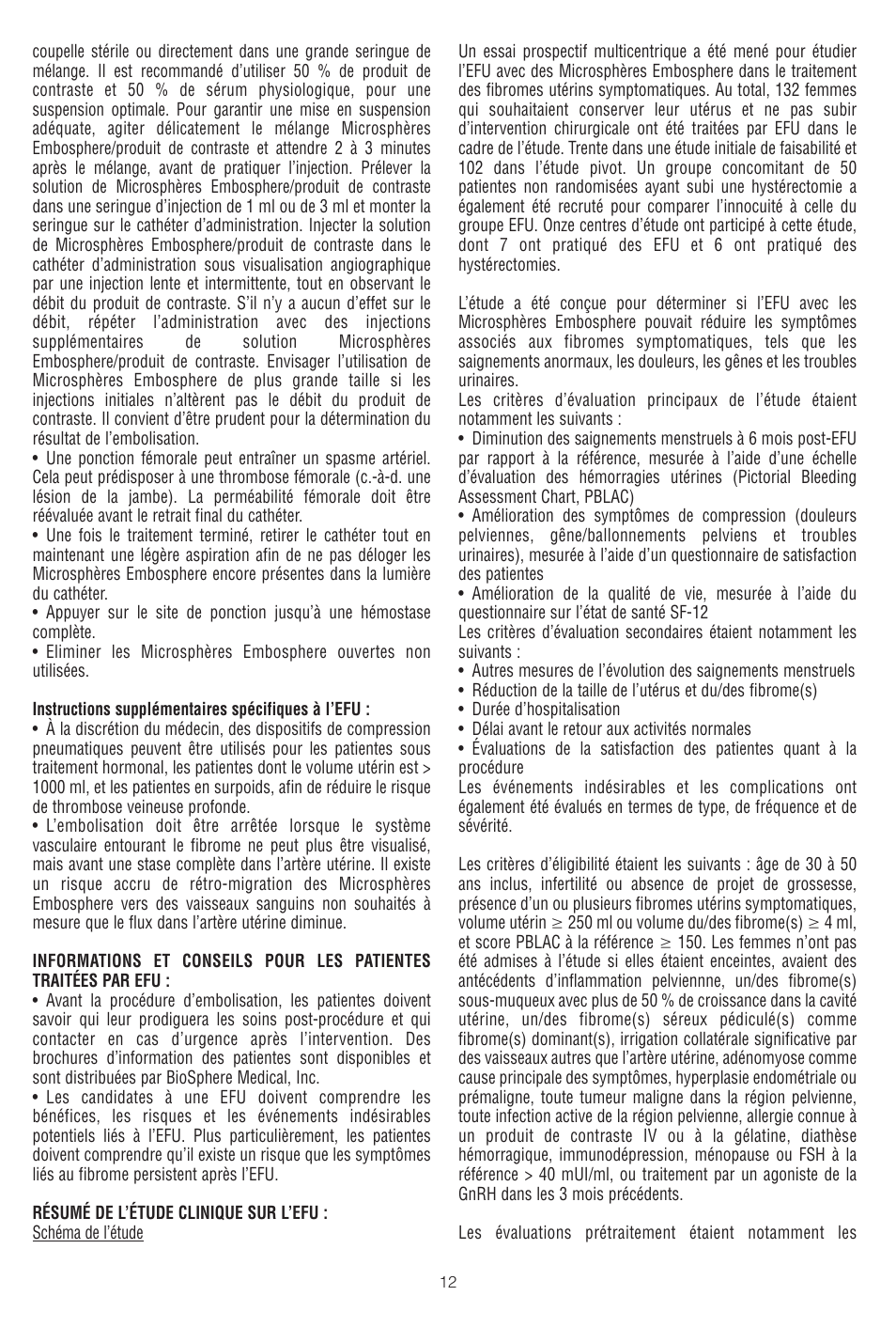 Merit Medical Embosphere Microspheres Sterile Vial IFU-US User Manual | Page 12 / 40