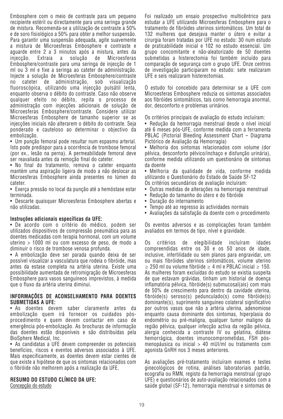 Merit Medical Embosphere Microspheres Sterile Vial IFU-US User Manual | Page 19 / 40