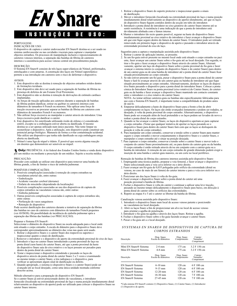 Merit Medical EN Snare Endovascular Snare System User Manual | Page 8 / 16