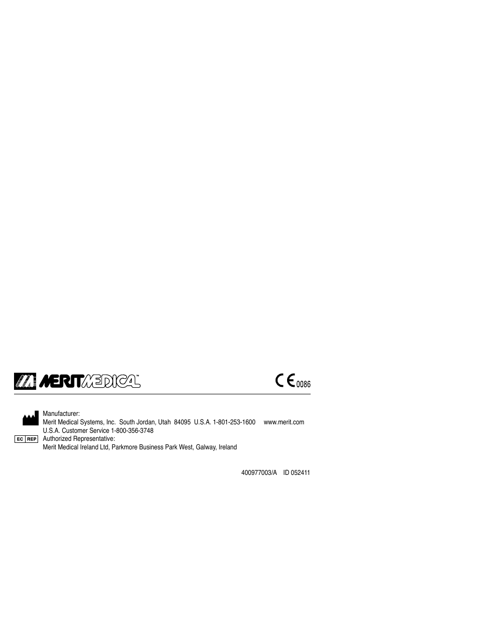 Merit Medical Finale Radial Compression Device User Manual | Page 12 / 12