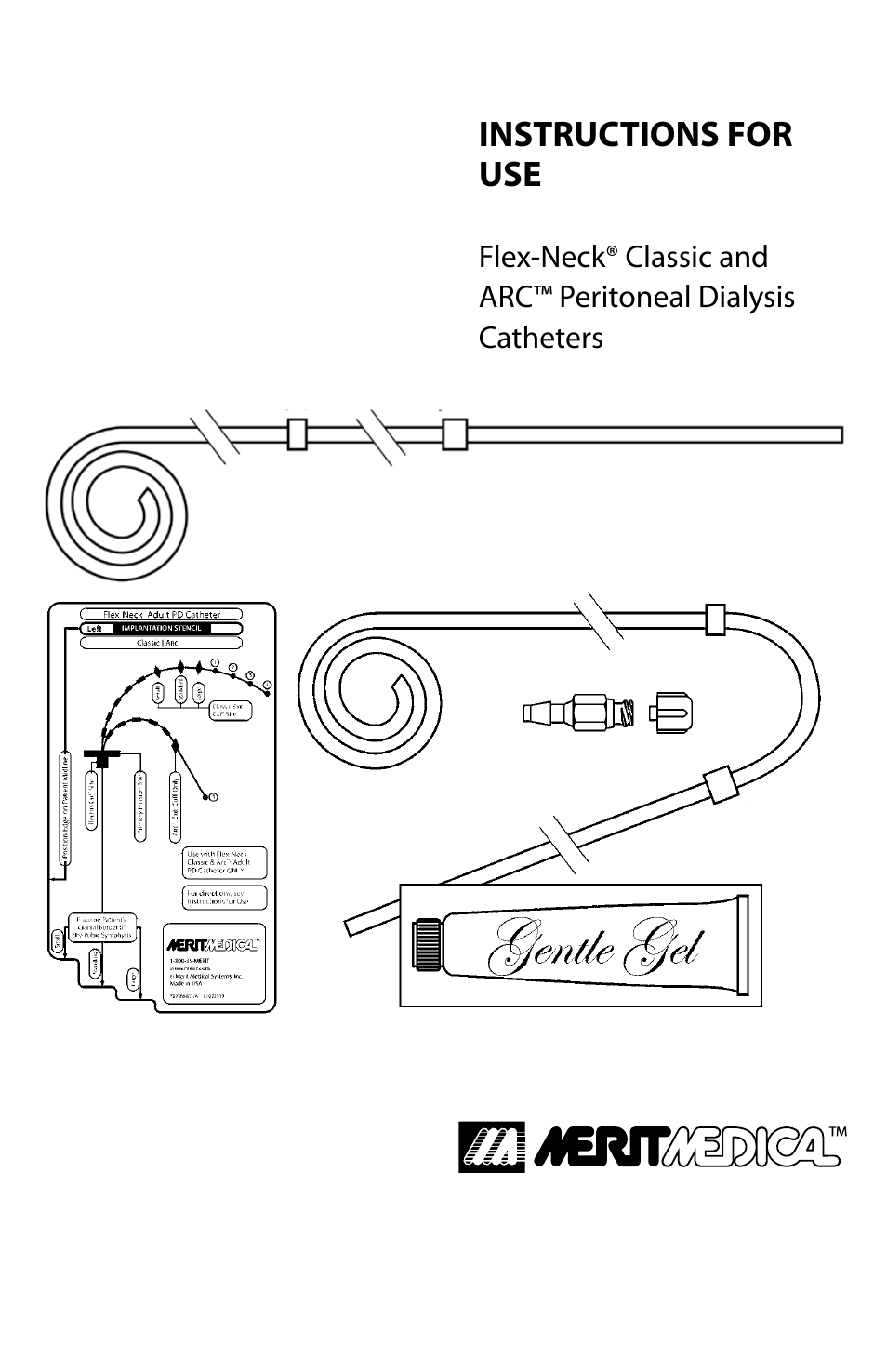 Merit Medical Flex-Neck Classic ARC Catheter User Manual | 4 pages