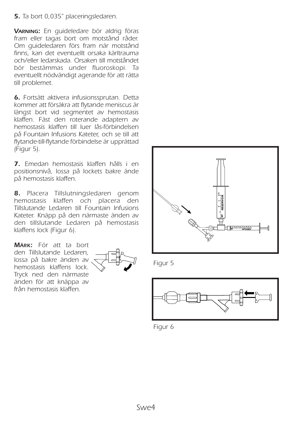 Swe4 | Merit Medical Fountain 4 French Infusion System User Manual | Page 62 / 80