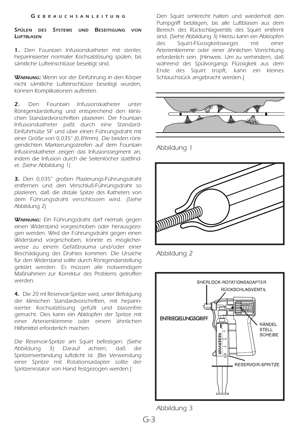 Abbildung 1 abbildung 2 abbildung 3 | Merit Medical Fountain 5 French with Squirt User Manual | Page 29 / 80